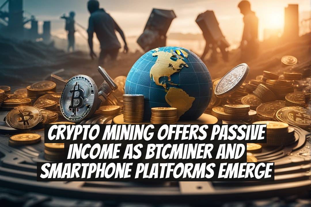 Crypto Mining Offers Passive Income as BTCMiner and Smartphone Platforms Emerge
