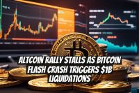 Altcoin Rally Stalls as Bitcoin Flash Crash Triggers $1B Liquidations