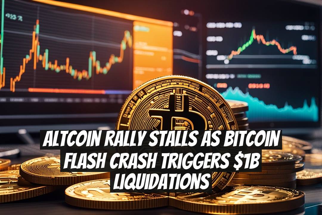 Altcoin Rally Stalls as Bitcoin Flash Crash Triggers $1B Liquidations