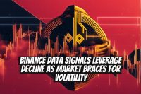 Binance data signals leverage decline as market braces for volatility