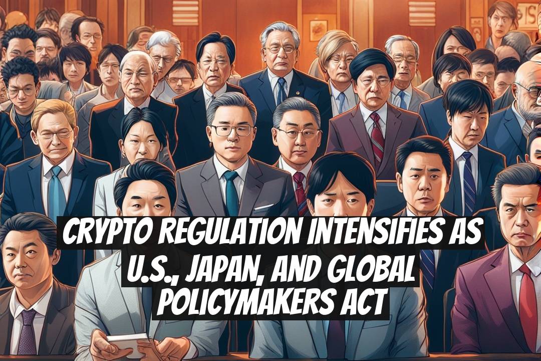 Crypto Regulation Intensifies as U.S., Japan, and Global Policymakers Act