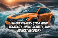 Bitcoin Regains $115K Amid Volatility, Whale Activity, and Market Recovery