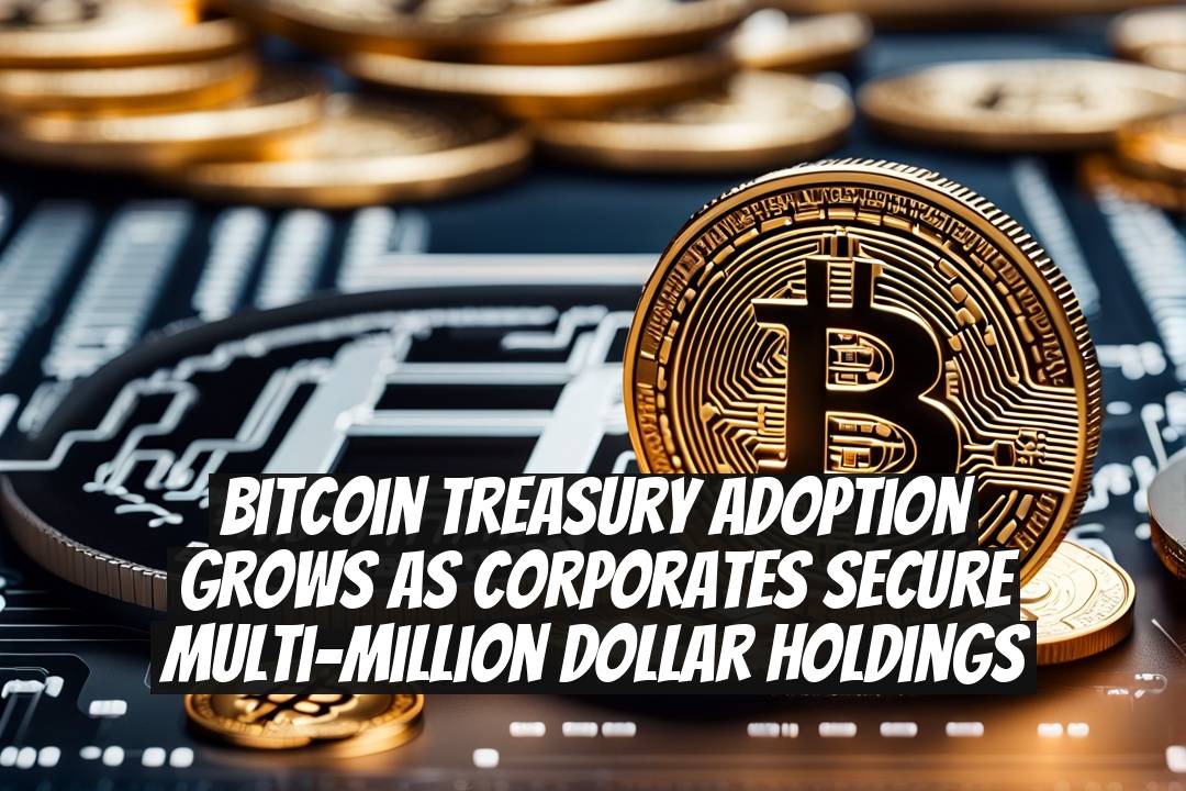 Bitcoin Treasury Adoption Grows as Corporates Secure Multi-Million Dollar Holdings