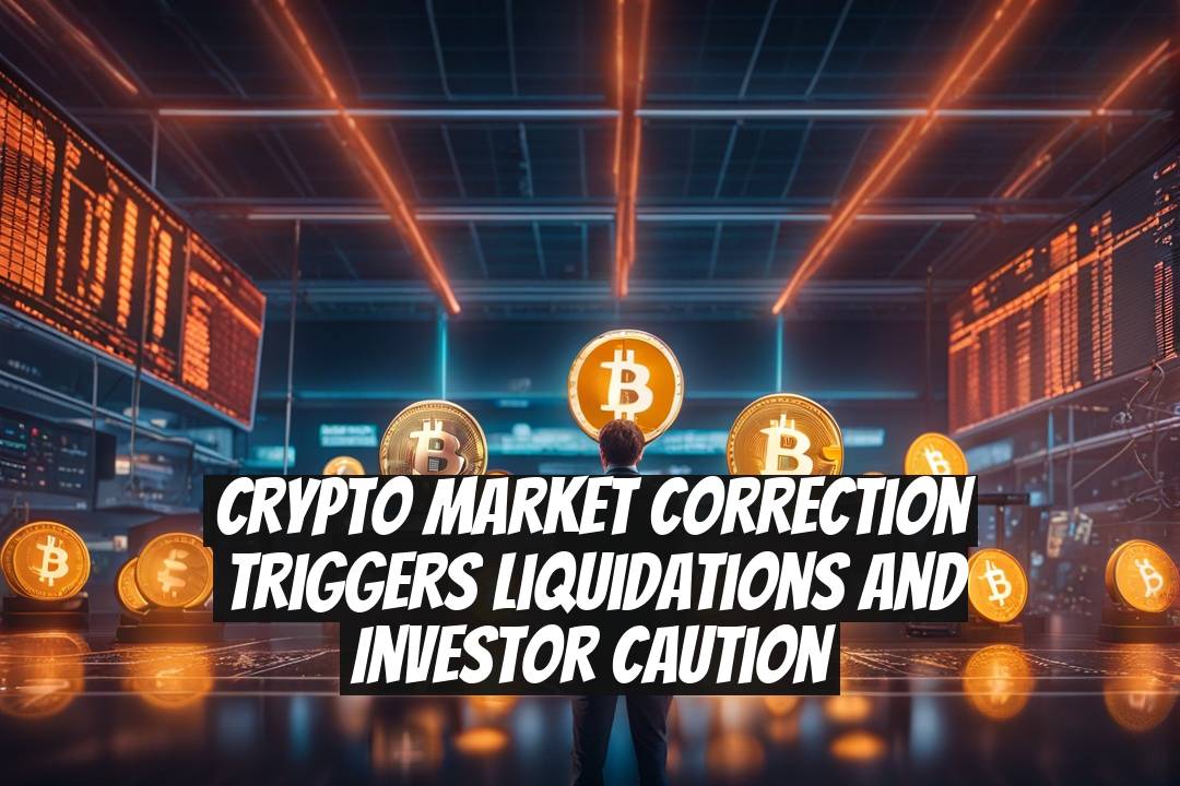 Crypto Market Correction Triggers Liquidations and Investor Caution