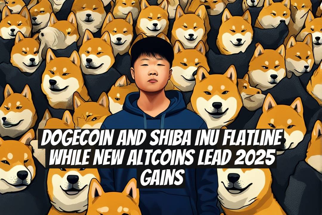 Dogecoin and Shiba Inu Flatline While New Altcoins Lead 2025 Gains