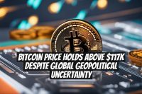 Bitcoin Price Holds Above $117K Despite Global Geopolitical Uncertainty