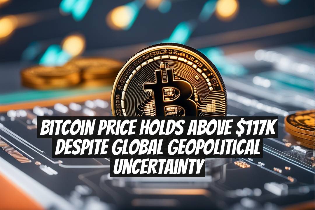 Bitcoin Price Holds Above $117K Despite Global Geopolitical Uncertainty