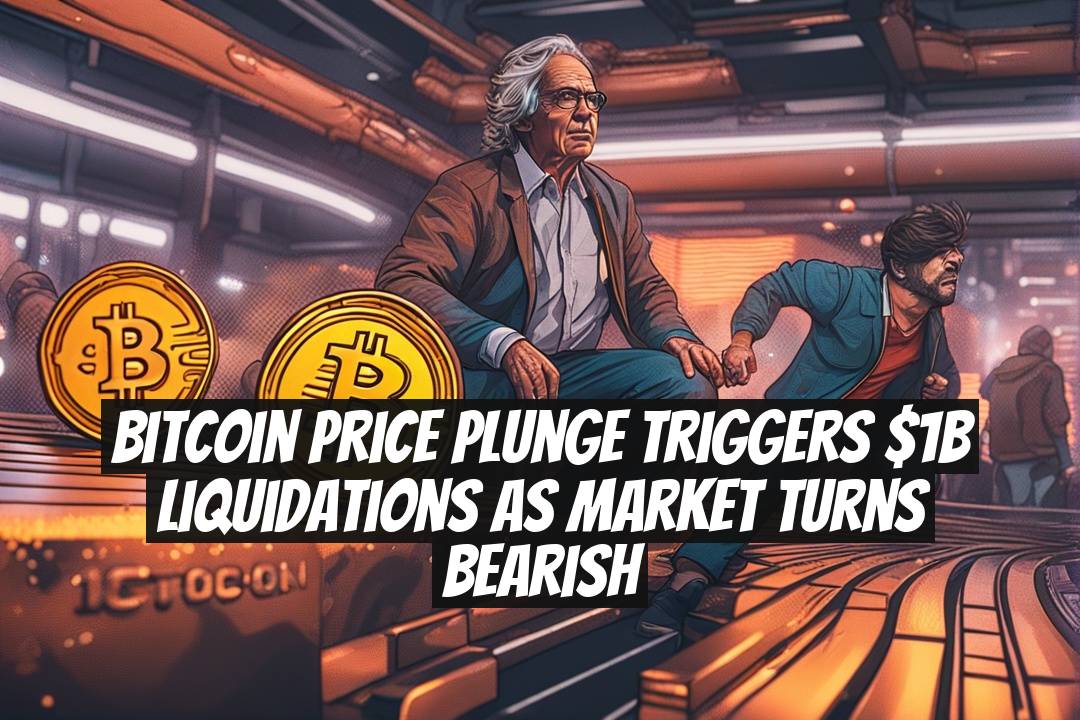 Bitcoin Price Plunge Triggers $1B Liquidations as Market Turns Bearish