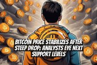 Bitcoin Price Stabilizes After Steep Drop; Analysts Eye Next Support Levels