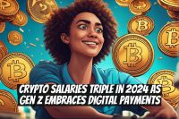 Crypto Salaries Triple in 2024 as Gen Z Embraces Digital Payments