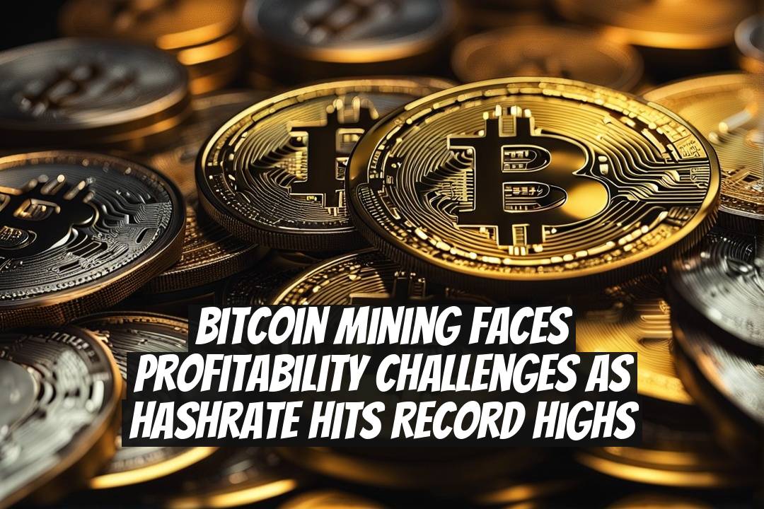Bitcoin Mining Faces Profitability Challenges as Hashrate Hits Record Highs