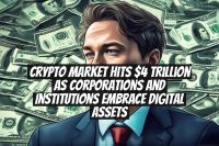 Crypto Market Hits $4 Trillion as Corporations and Institutions Embrace Digital Assets