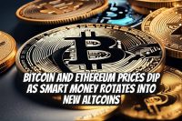 Bitcoin and Ethereum Prices Dip as Smart Money Rotates Into New Altcoins