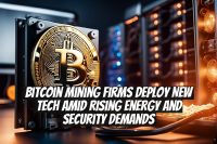 Bitcoin Mining Firms Deploy New Tech Amid Rising Energy and Security Demands
