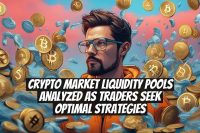 Crypto market liquidity pools analyzed as traders seek optimal strategies