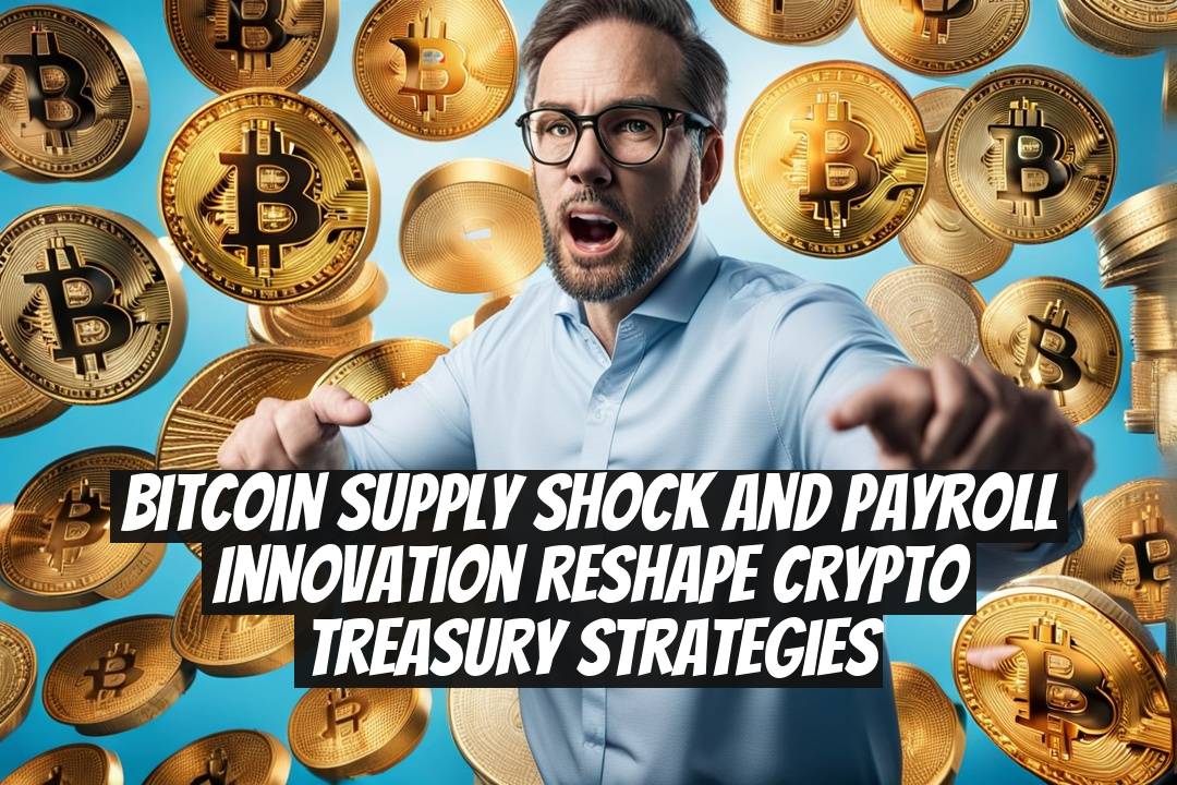 Bitcoin Supply Shock and Payroll Innovation Reshape Crypto Treasury Strategies