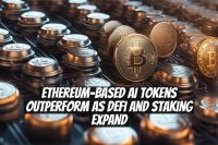 Ethereum-Based AI Tokens Outperform as DeFi and Staking Expand