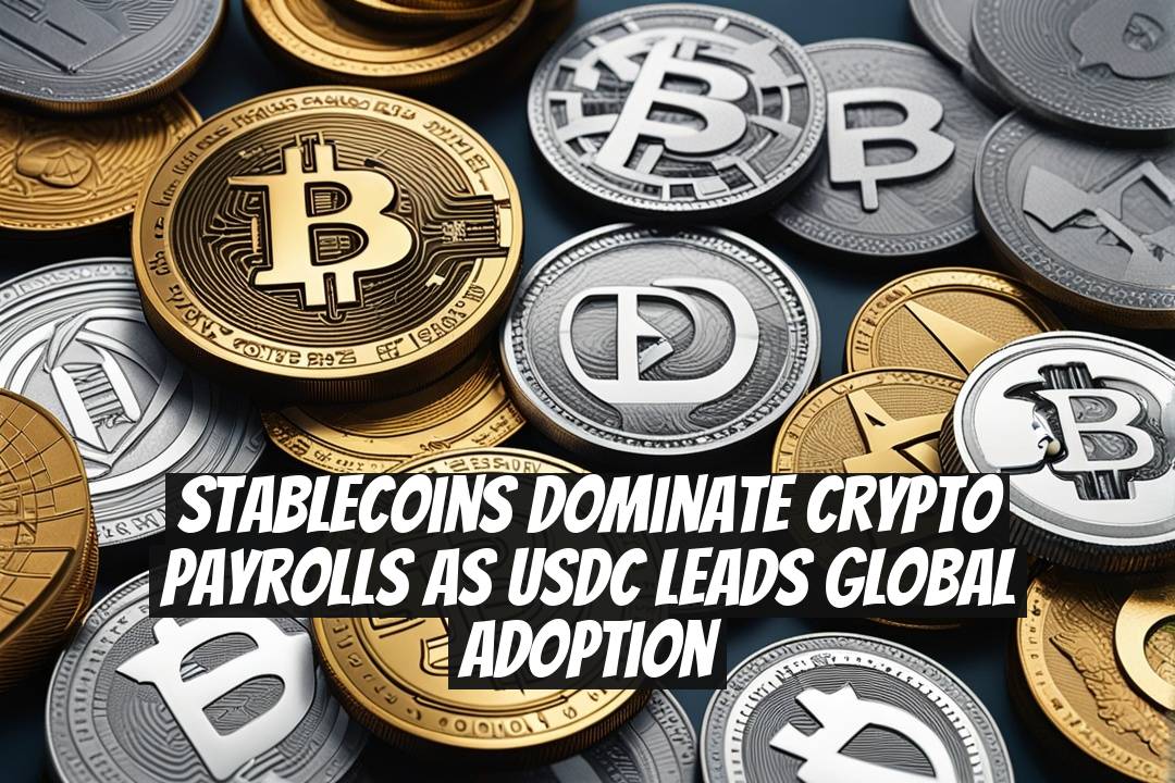Stablecoins dominate crypto payrolls as USDC leads global adoption