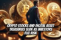 Crypto Stocks and Digital Asset Treasuries Slide as Investors Flee Risk