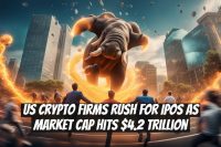 US Crypto Firms Rush for IPOs as Market Cap Hits $4.2 Trillion