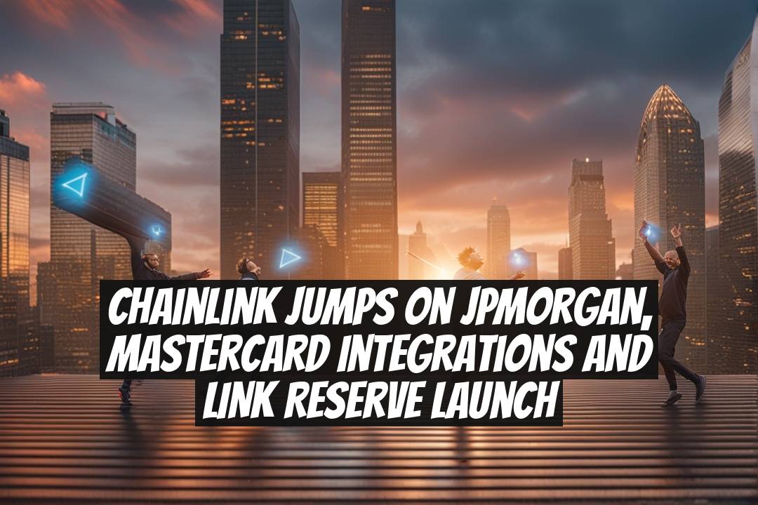 Chainlink Jumps on JPMorgan, Mastercard Integrations and LINK Reserve Launch