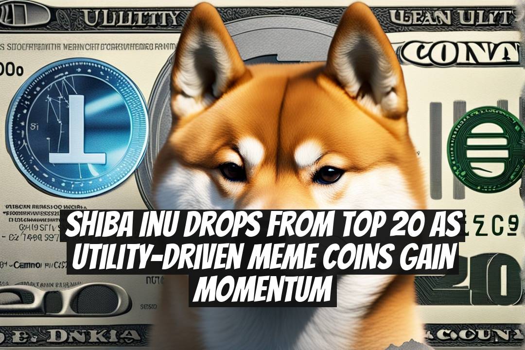 Shiba Inu Drops from Top 20 as Utility-Driven Meme Coins Gain Momentum