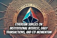 Ethereum Surges on Institutional Interest, Daily Transactions, and ETF Momentum