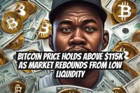 Bitcoin price holds above $115K as market rebounds from low liquidity