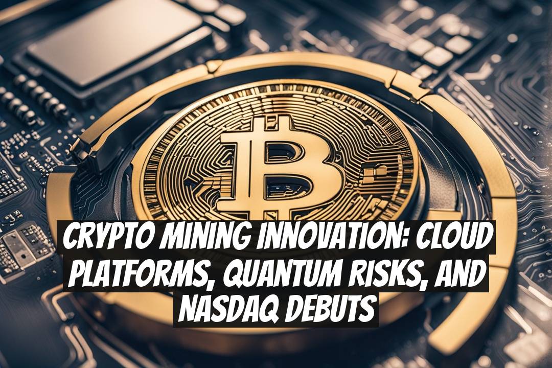 Crypto Mining Innovation: Cloud Platforms, Quantum Risks, and Nasdaq Debuts