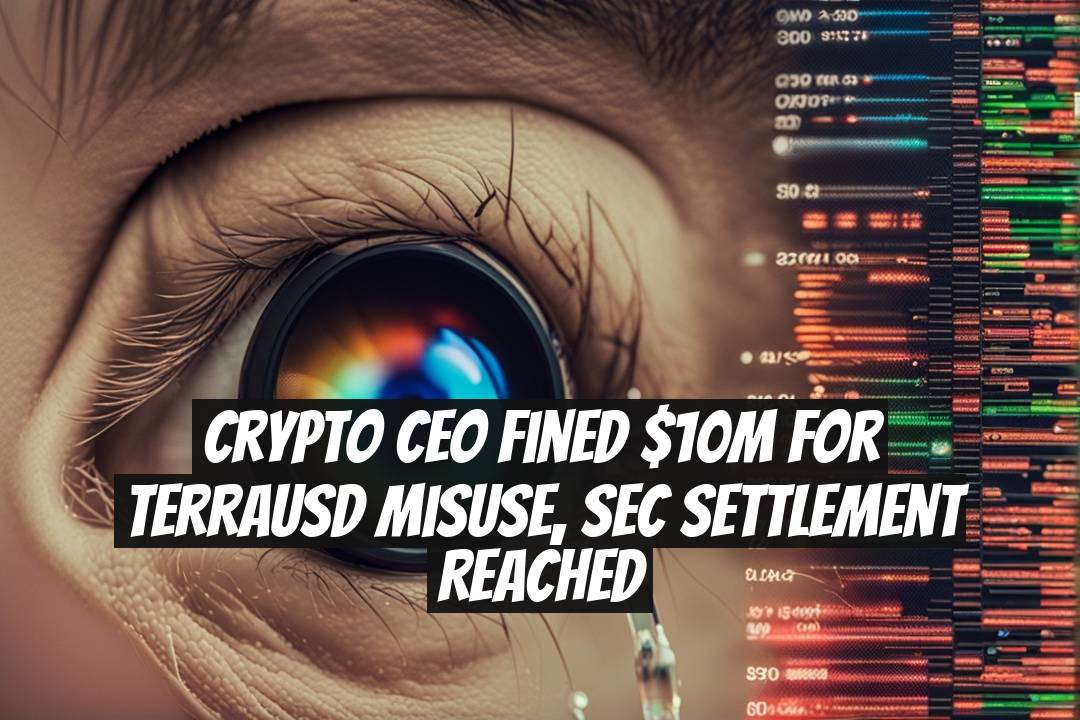 Crypto CEO Fined $10M for TerraUSD Misuse, SEC Settlement Reached