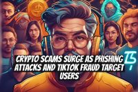 Crypto Scams Surge as Phishing Attacks and TikTok Fraud Target Users