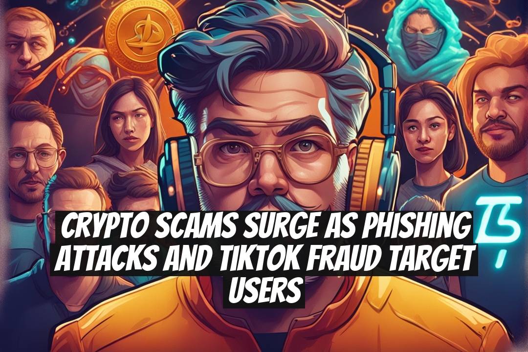 Crypto Scams Surge as Phishing Attacks and TikTok Fraud Target Users