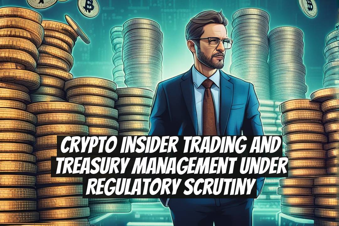 Crypto Insider Trading and Treasury Management Under Regulatory Scrutiny