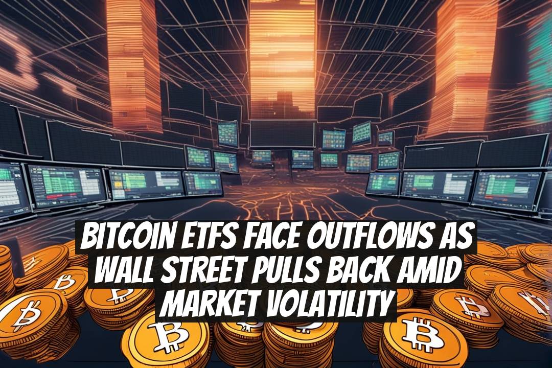 Bitcoin ETFs Face Outflows as Wall Street Pulls Back Amid Market Volatility