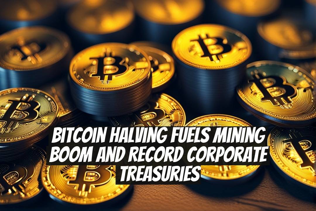 Bitcoin Halving Fuels Mining Boom and Record Corporate Treasuries