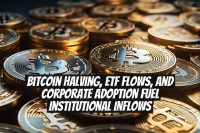 Bitcoin Halving, ETF Flows, and Corporate Adoption Fuel Institutional Inflows