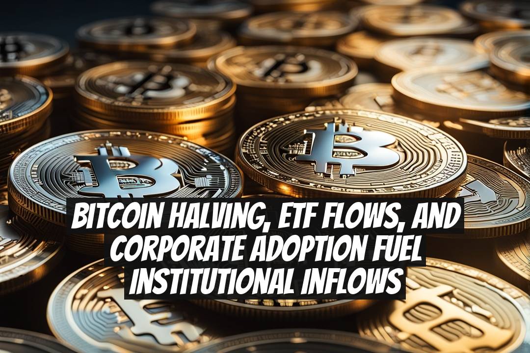 Bitcoin Halving, ETF Flows, and Corporate Adoption Fuel Institutional Inflows