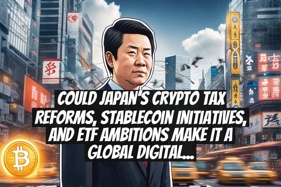 Could Japan’s Crypto Tax Reforms, Stablecoin Initiatives, and ETF Ambitions Make It a Global Digital Asset Leader?