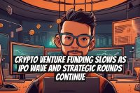 Crypto Venture Funding Slows as IPO Wave and Strategic Rounds Continue