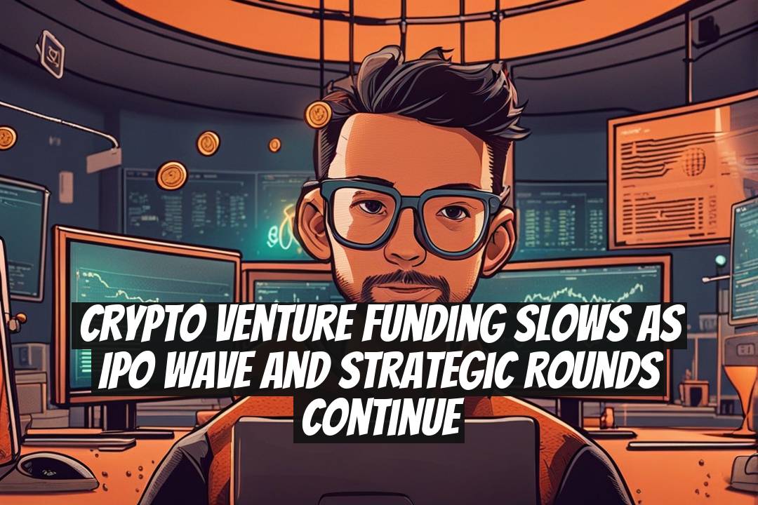 Crypto Venture Funding Slows as IPO Wave and Strategic Rounds Continue