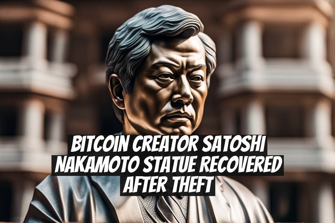 Bitcoin Creator Satoshi Nakamoto Statue Recovered After Theft