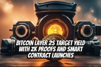 Bitcoin Layer 2s Target Yield With ZK Proofs and Smart Contract Launches