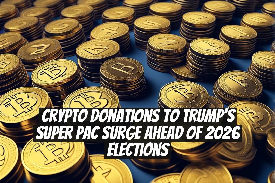 Crypto Donations to Trump’s Super PAC Surge Ahead of 2026 Elections