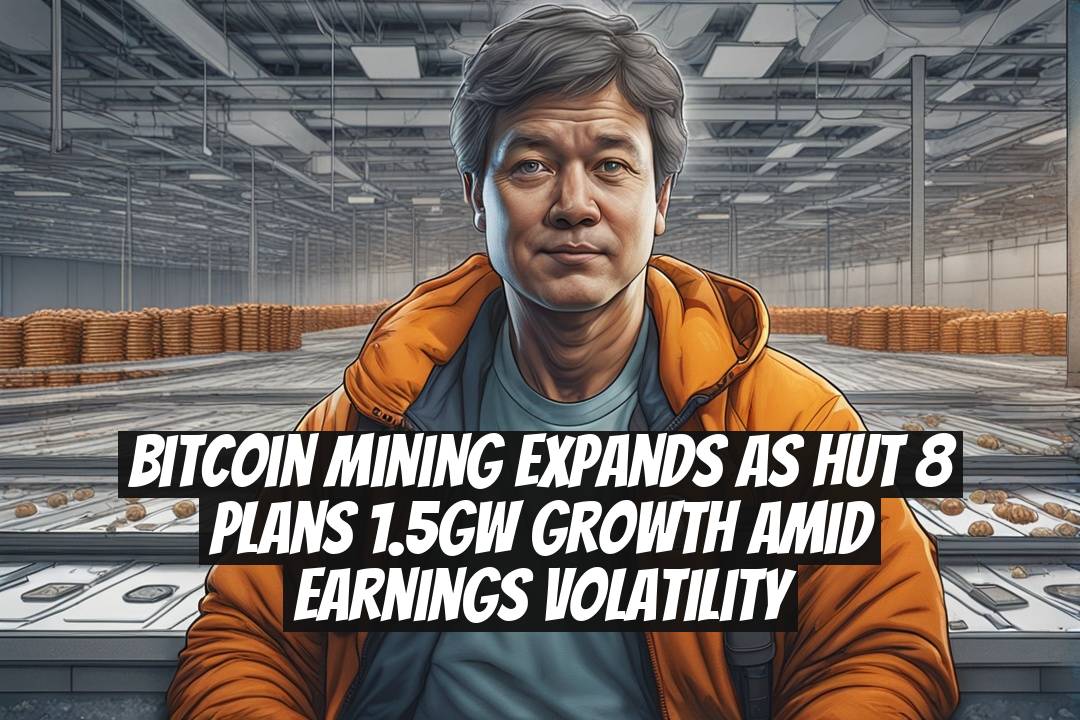 Bitcoin Mining Expands as Hut 8 Plans 1.5GW Growth Amid Earnings Volatility