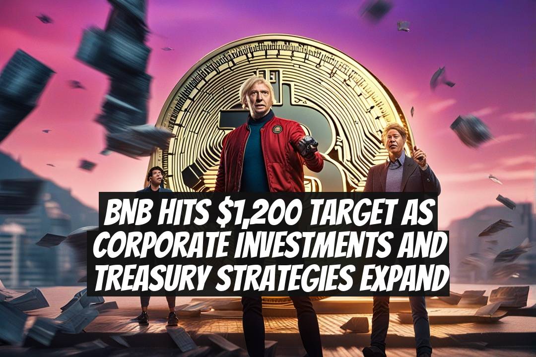 BNB Hits $1,200 Target as Corporate Investments and Treasury Strategies Expand