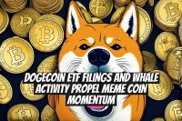 Dogecoin ETF Filings and Whale Activity Propel Meme Coin Momentum