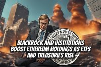 BlackRock and Institutions Boost Ethereum Holdings as ETFs and Treasuries Rise