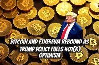 Bitcoin and Ethereum rebound as Trump policy fuels 401(k) optimism