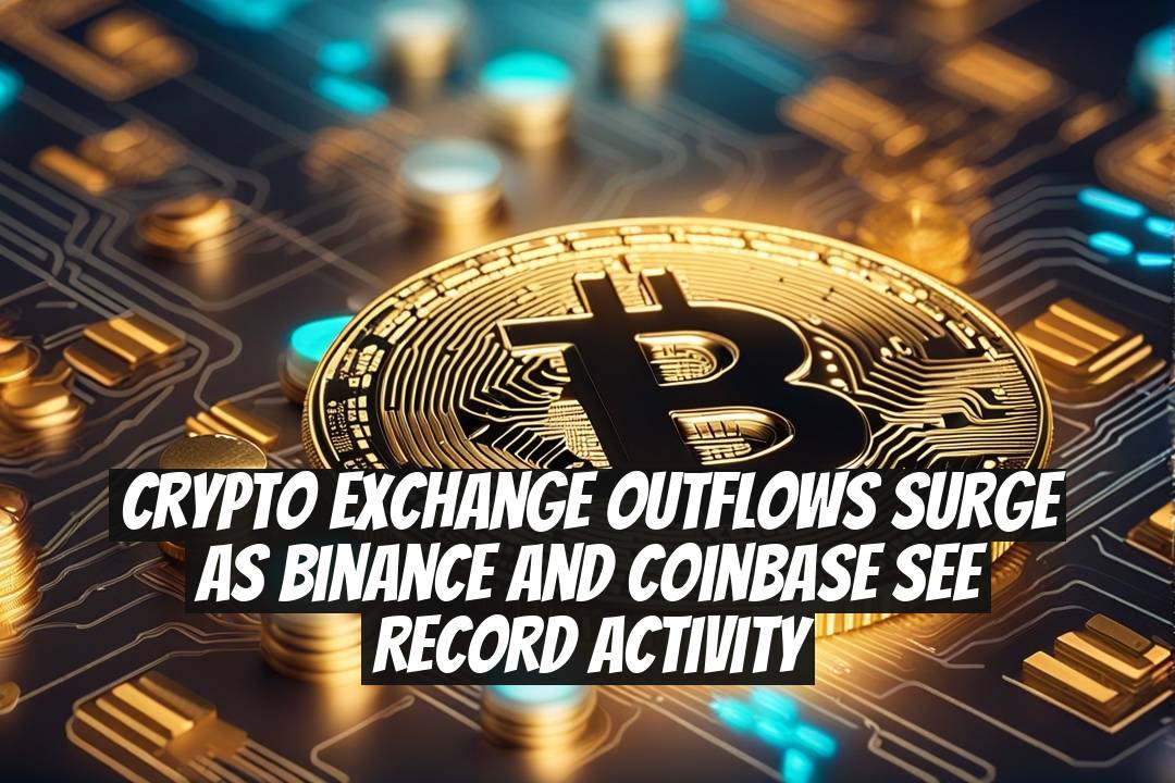 Crypto Exchange Outflows Surge as Binance and Coinbase See Record Activity