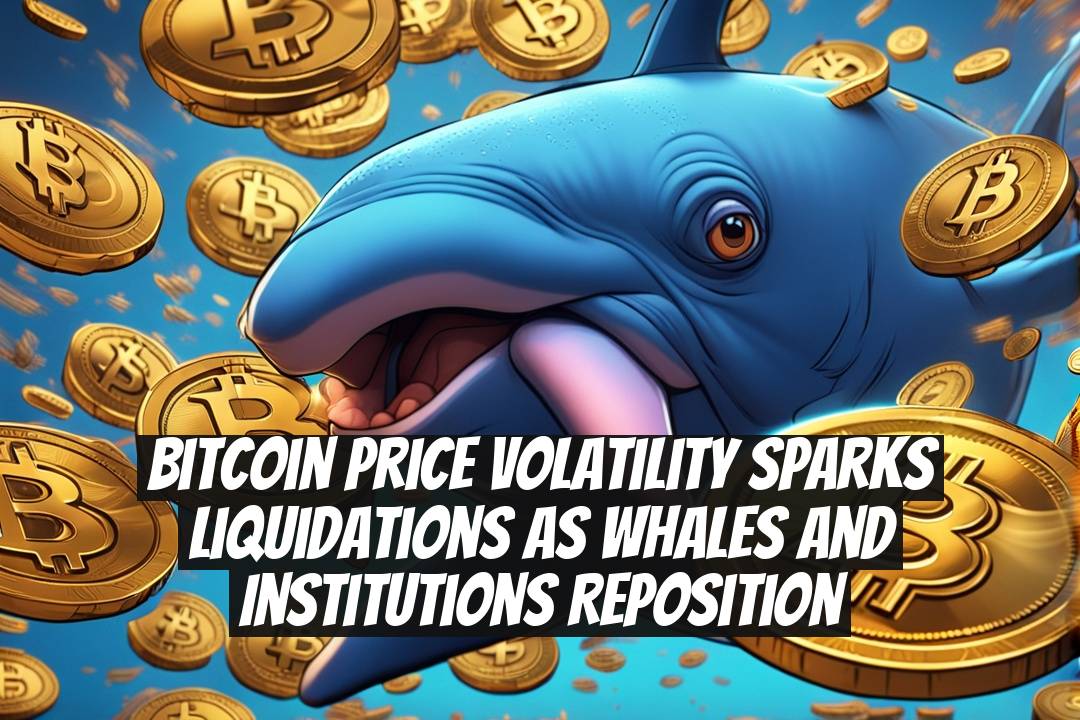 Bitcoin price volatility sparks liquidations as whales and institutions reposition